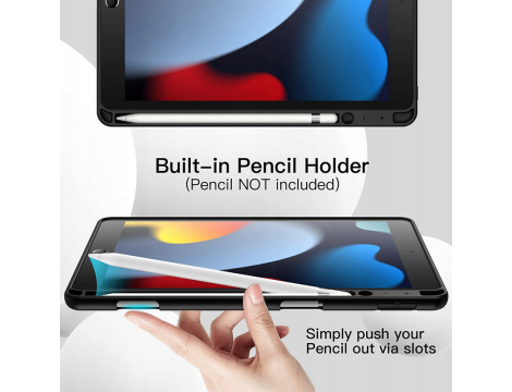 Etui smart case do iPad 10.2 cala czarne - 6