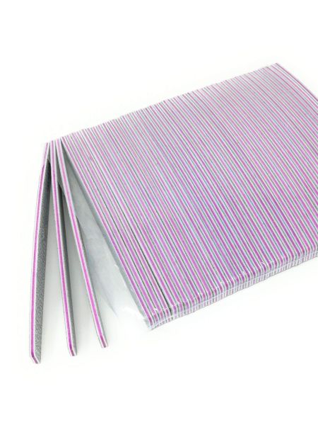 50 x PILNIK DO PAZNOKCI DWUSTRONNY ŁÓDKA 100/180