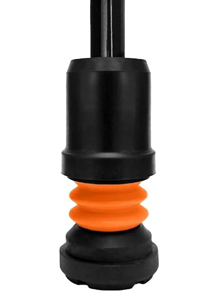 ADLATUS 86035 Flexyfoot wymienna stopka czarna do laski lub kuli