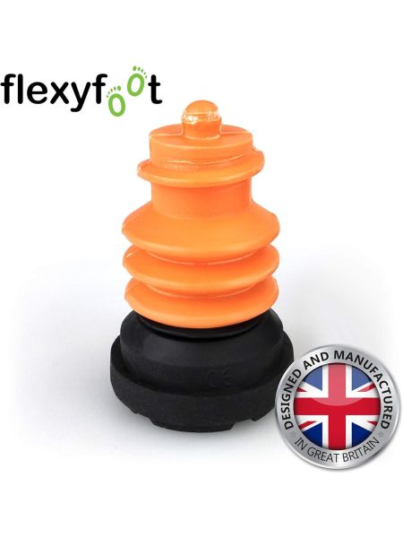 ADLATUS 86035 Flexyfoot wymienna stopka czarna do laski lub kuli - 3