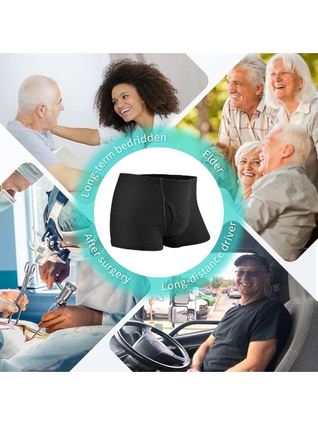 Carer bokserki chłonne na nietrzymanie moczu 300ml XL 3 szt. - 7