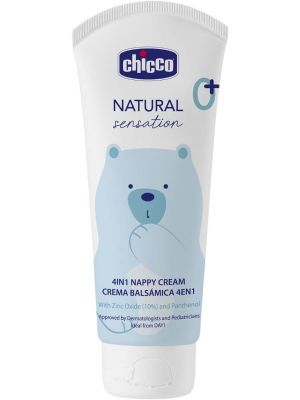 CHICCO NATURAL SENSATION krem na pieluchy dla niemowląt 4 w 1 100 ml - image 2