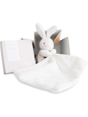 Doudou and Company - Doudou Lapin chusterze - White - Flower Box - 303 - image 2