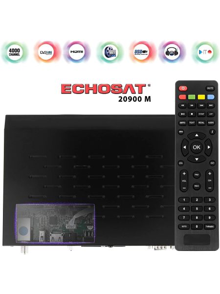 hd-line Echosat 20900 M Pro Digital Sat Receiver - 4