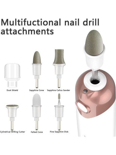 Elektryczny zestaw do manicure frezarka iKDSAW Charger46 - 9