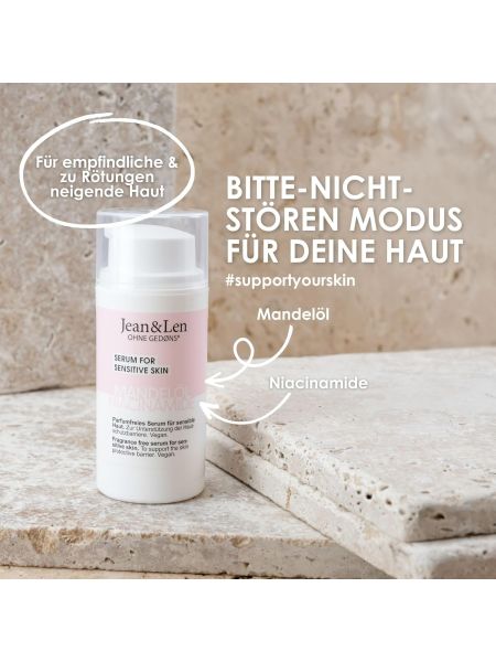 Jean & Len Serum bez perfum, olejek migdałowy i niacynamid - 4