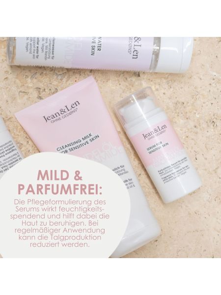 Jean & Len Serum bez perfum, olejek migdałowy i niacynamid - 7