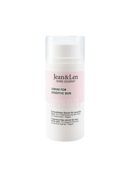 Jean & Len Serum bez perfum, olejek migdałowy i niacynamid