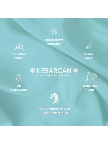 KERARGAN Szampon nawilżający z olejkiem kokosowym 500 ml - 5