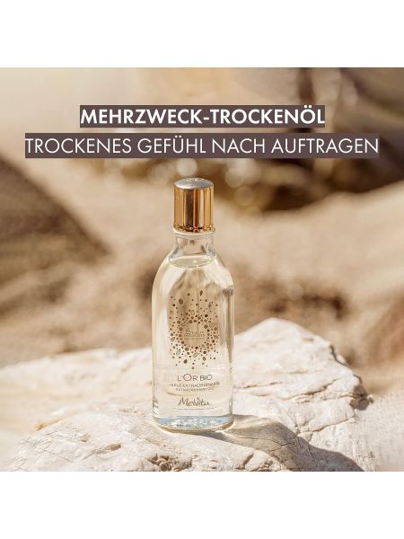 Melvita L'Or Bio olejek suchy nawilża i wygładza skórę - 5