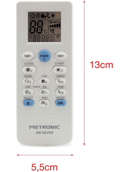 Metronic 495348 - Uniwersalny pilot do klimatyzacji - 3