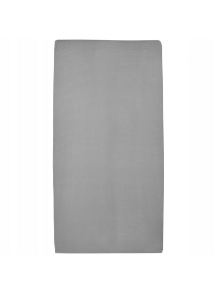 Meyco Baby Jednokolorowy prześcieradło do wspólnego spania - grey - 50x90cm - 3