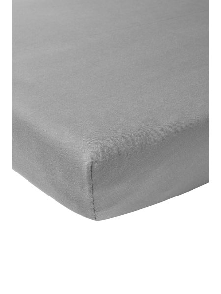 Meyco Baby Jednokolorowy prześcieradło do wspólnego spania - grey - 50x90cm