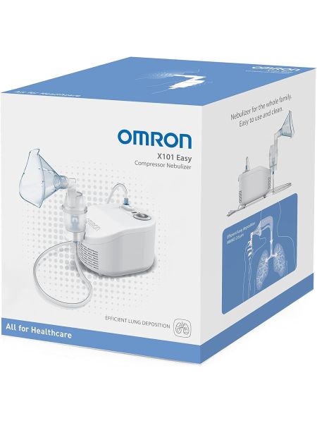 Nebulizator ciśnieniowy Omron X101 Easy biały - 11