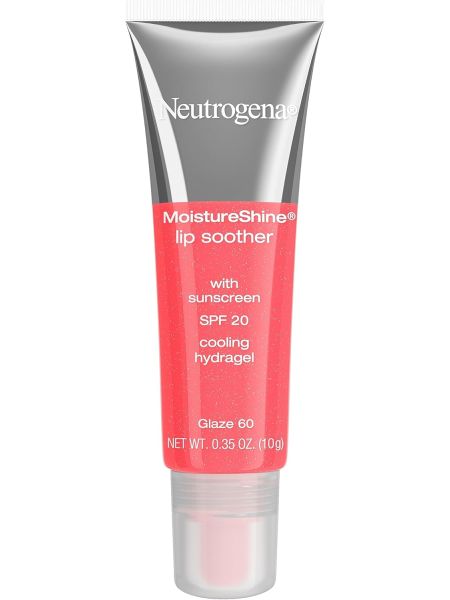 Neutrogena, Nawilżający Lśniący Balsam do Ust SPF 20, Lśniąca Glazura 60, 0 - 2