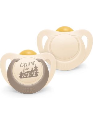 Nuk For Nature smoczek lateksowy naturalny 6-18 m- - image 2