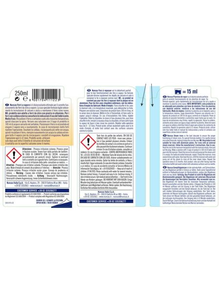 Nuncas żelazko parowe płynny odkamieniacz do żelazka 250 ml - 3