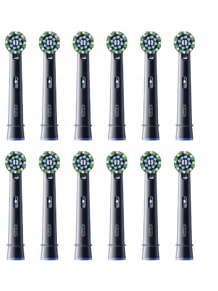 Oral-B Pro CrossAction końcówki do elektrycznej szczoteczki 12 sztuk