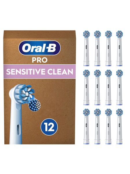 Oral-B Pro Sensitive Clean Końcówki do szczoteczek elektrycznych, 12 sztuki