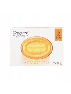 PEARS Pure and Gentle 2x100 mydło w kostce - image 2