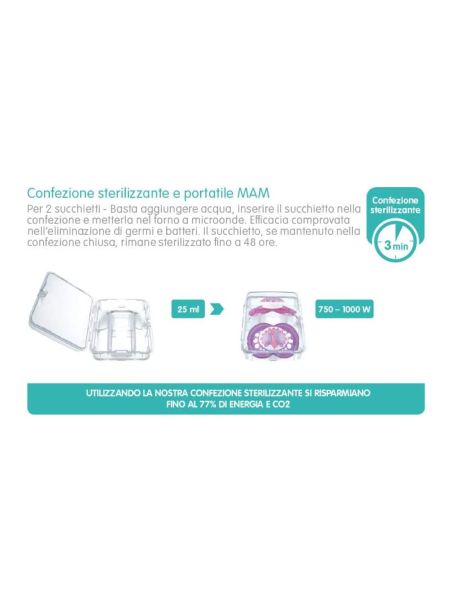 Smoczek MAM Comfort silikonowy 3-12M 2szt. - 3