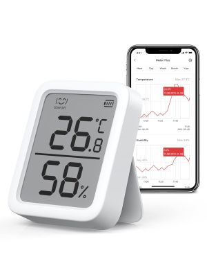 SwitchBot Termometr z higrometrem do wnętrz Bluetooth cyfrowy czujnik - image 2
