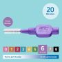 TEPE Szczotki międzyzębowe rozmiar ISO 6 (1,1 mm), 20 sztuk - 4