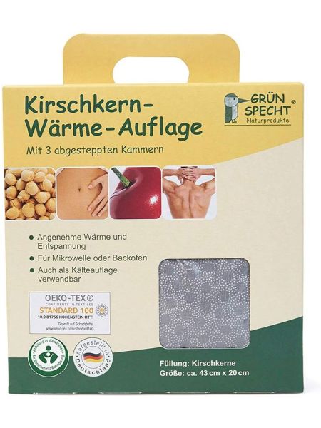 Termofor z pestek wiśni Grunspecht szary 0,1 l - 3