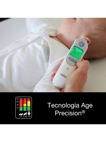 Termometr Douszny BRAUN IRT6520WE THERMOSCAN 7 +21 kapturków - 4
