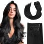 Yuniffe Półtrwałe przedłużanie włosów z ludzkich włosów Balayage 50 cm 100g - 2