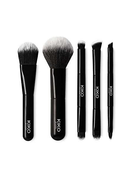 Zestaw 5 pędzli do makijażu Kiko Milano syntetyczne włosie - 3