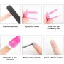 Zestaw klipsów do usuwania paznokci, 10 sztuk Acrylic Nail - 7