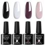 Zestaw lakierów do paznokci UV, żelowy lakier do paznokci Shellac, wielokol - 2