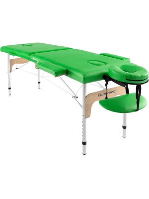 QUIRUMED składany stół do masażu, 180 x 60 cm, do 120 kg zielony - image 2