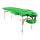 QUIRUMED składany stół do masażu, 180 x 60 cm, do 120 kg zielony