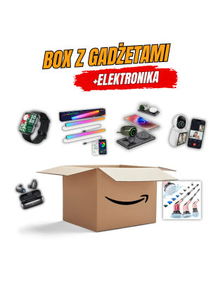 Amazon Box - Gadżety, Wartość Rynkowa Produktów: 1650 zł